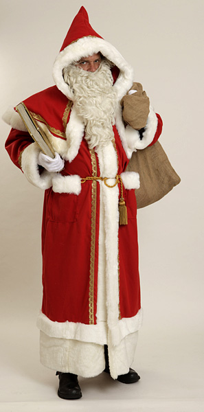 Weihnachtsmann im Kostüm